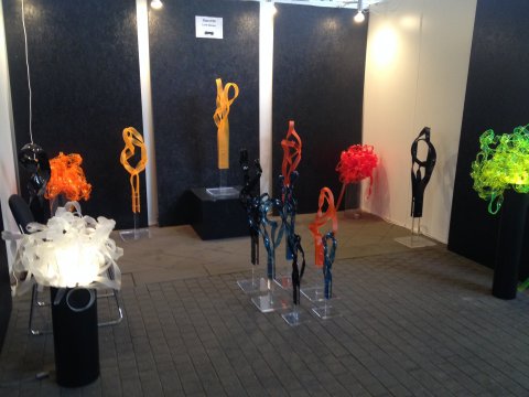 Lysskulptur - Art Nordic 2016