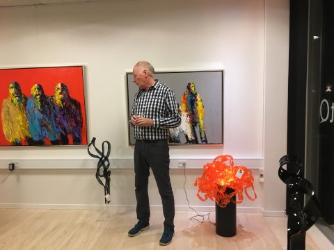 bningstale ved Flemming Birch - Galleri KonceptQ, Lemvig