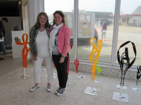 Kirsten Barlit og Lone Völcker